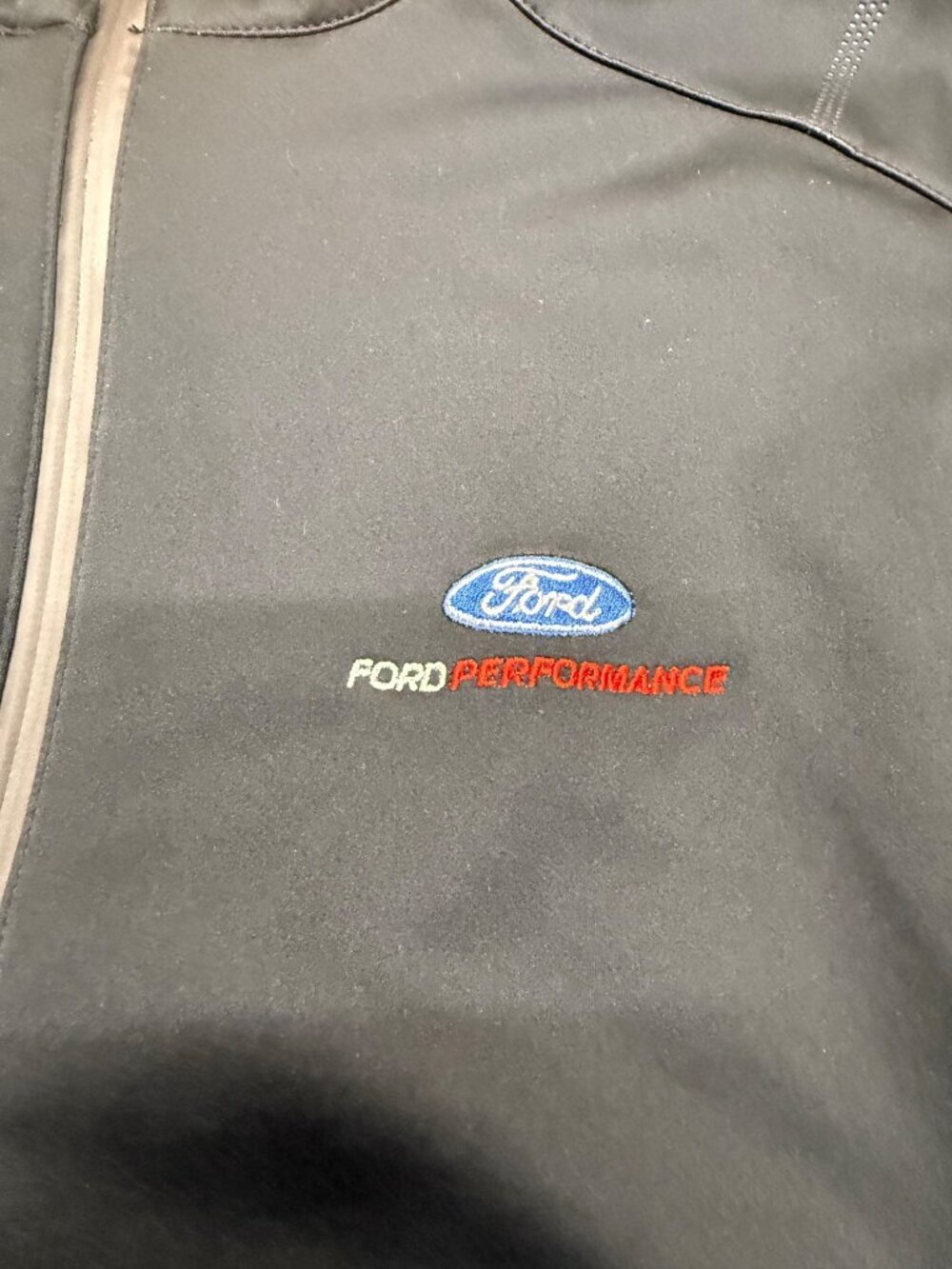 Ogio Ford Performance Black Full Zip Up Jacket Size Men's Large - Picture 3 of 10